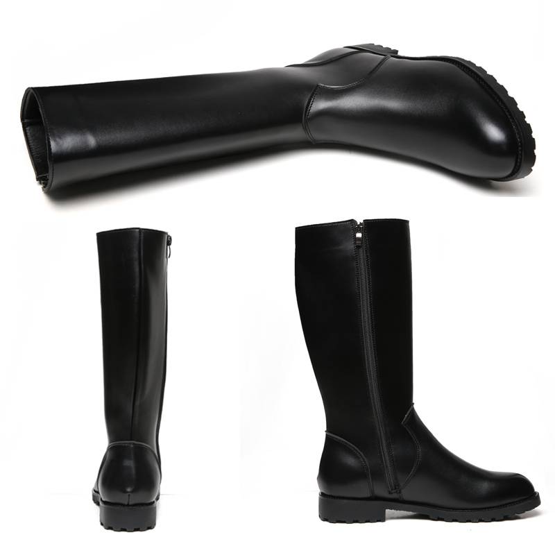 British fashion ceremonies high -pipe Martin boots men's high -ranking head boots men's leather boots waterproof motorcycle men's boots tide