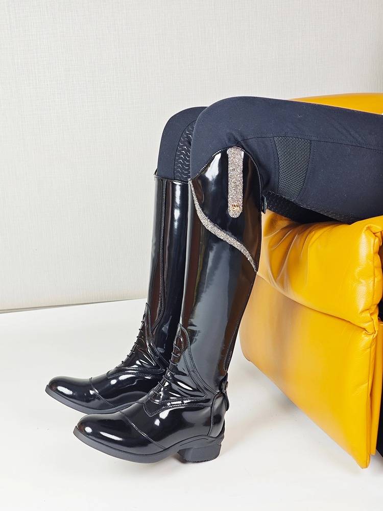 MSR equestrian boots boots boots children men's women's women's long -term boots ride -riding obstacle custom professional equestrian horse boots