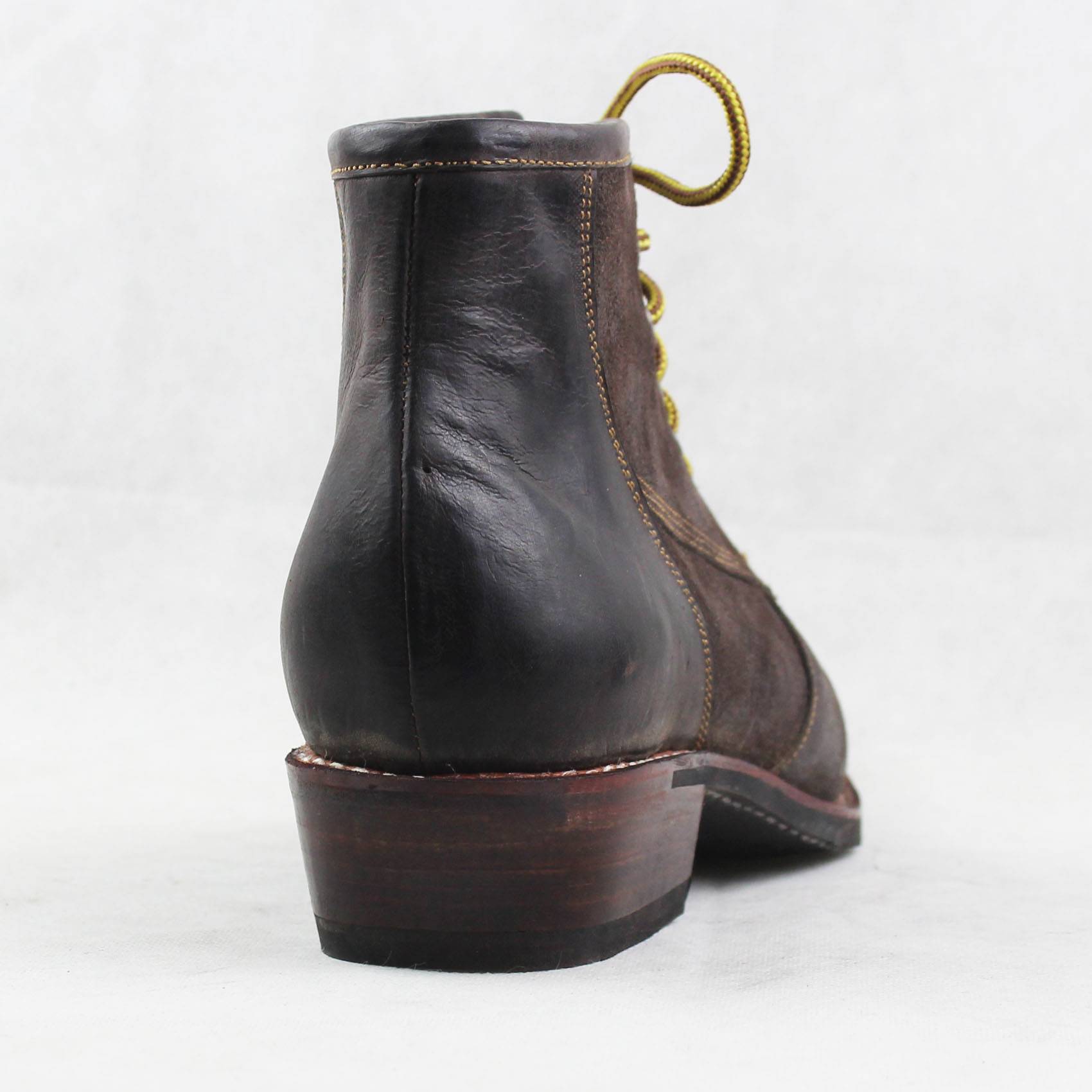 TB8009 Handmade head layer Crucket solid -differentia men's shoes Western denim boots and horse boots rock boots Martin boots