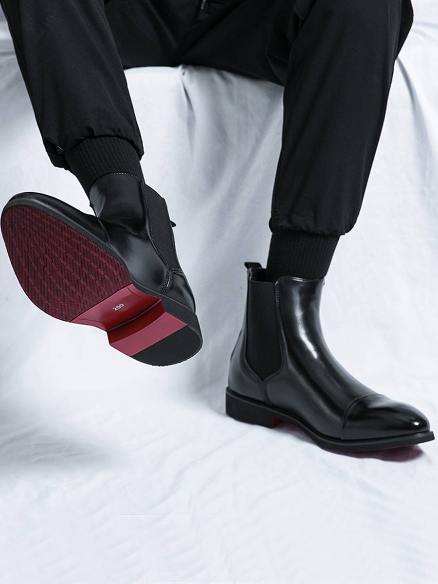 The Red Chelsea Boots Man is a good one
