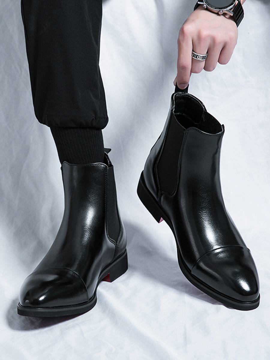 The Red Chelsea Boots Man is a good one