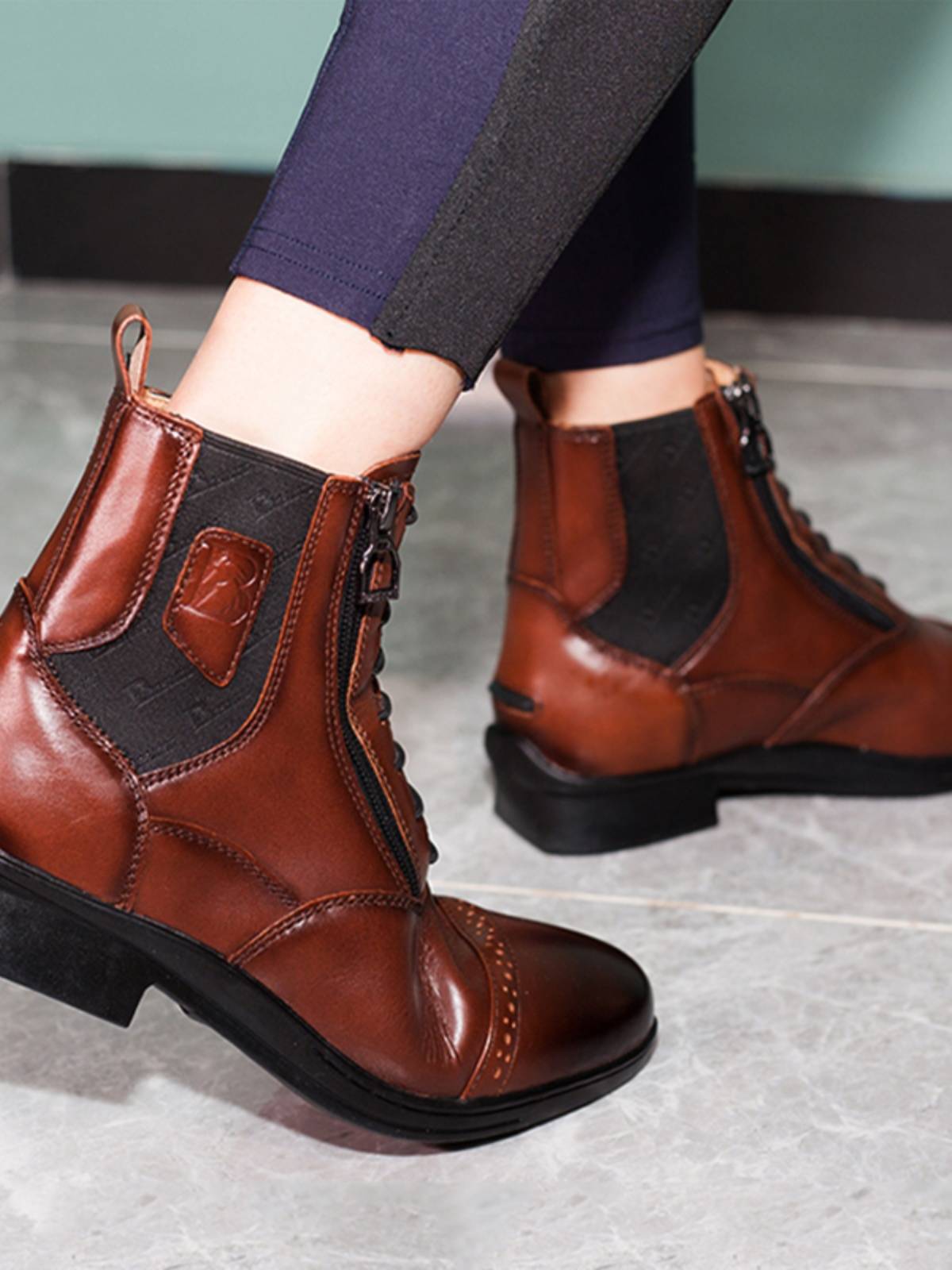 Horse boots and boots and boots on horse boots