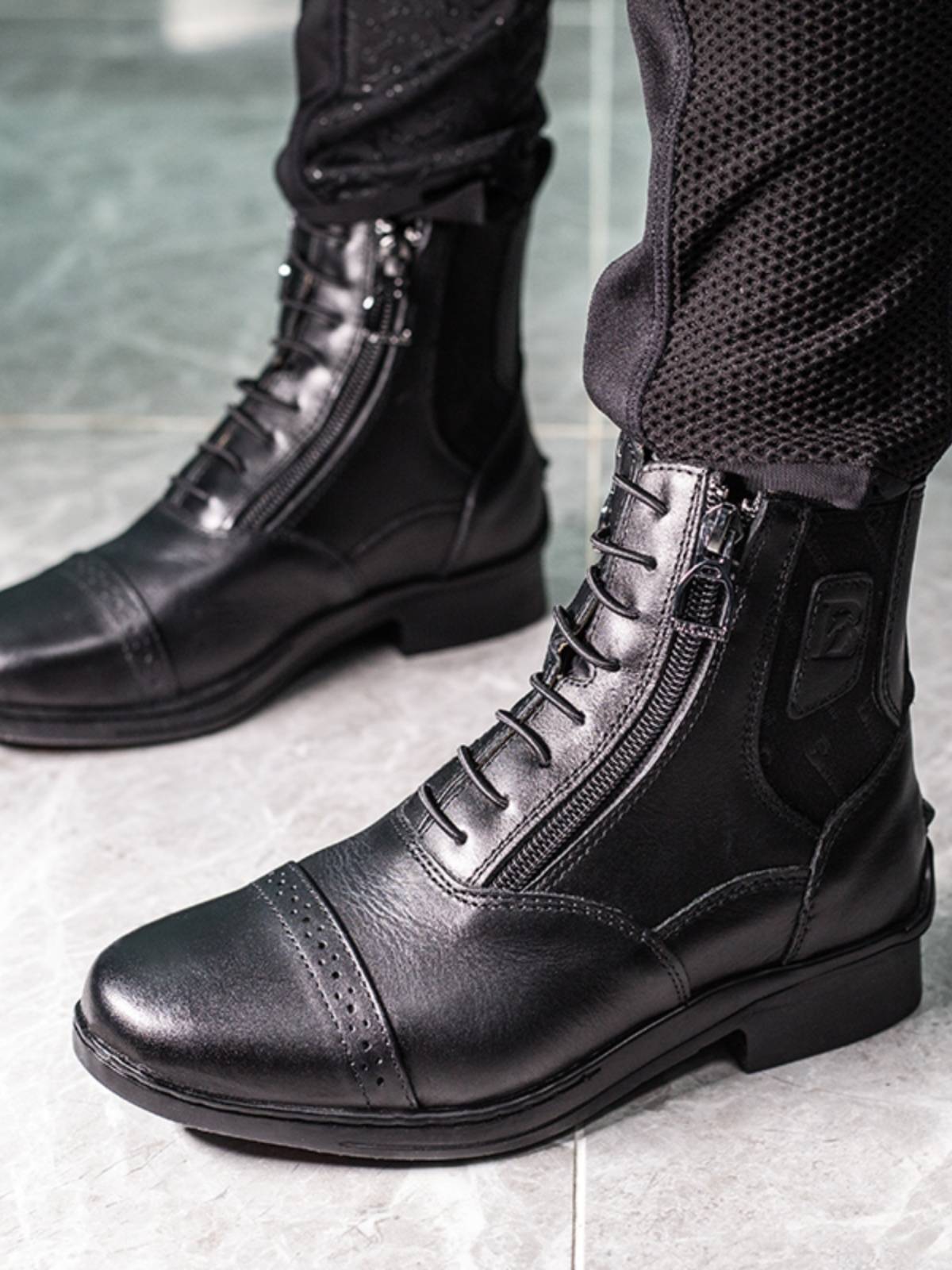 Horse boots and boots and boots on horse boots