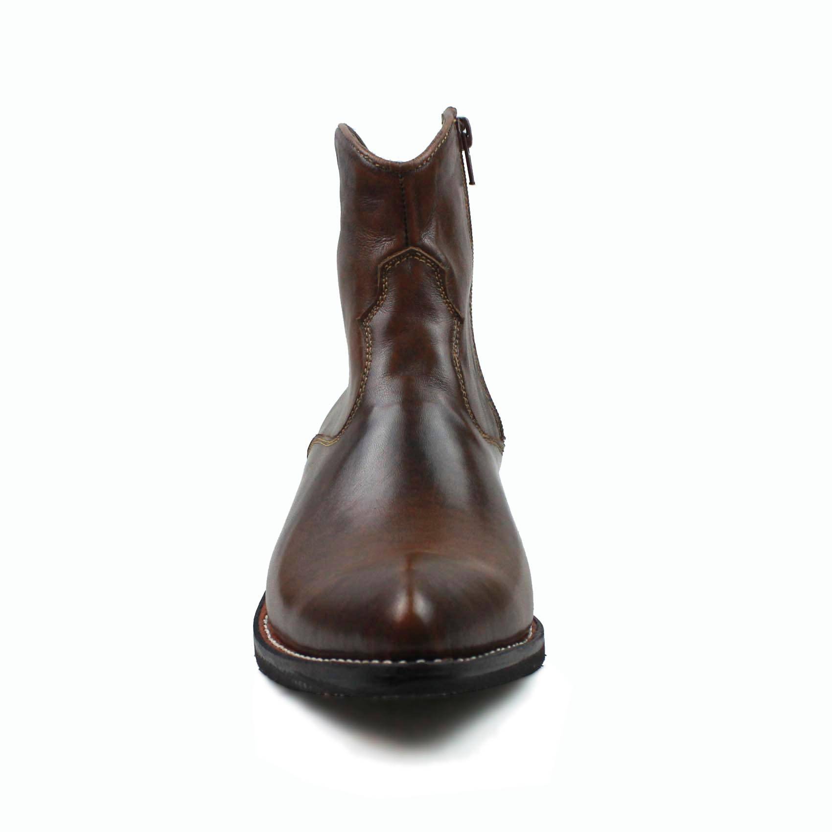 TB1504 manufacturer Direct sales full handmade sewing, solid, pointed pointed, western denim boots, horse boots Martin boots men's boots