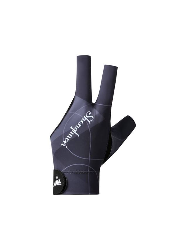 Billiards gloves Three fingers thin breathable dew fingers half -finger anti -slip elastic champion of billiards tabletop glove men and ladies