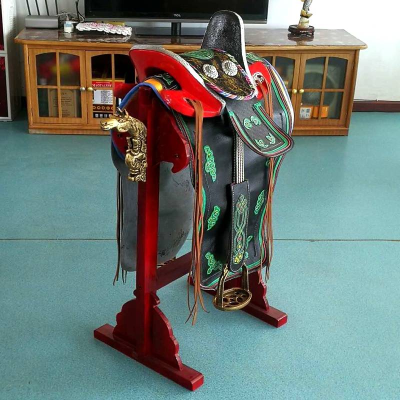 Simulation saddle + resin skeleton + no shelf