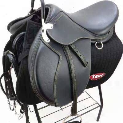 Cushion small horse saddle comprehensive saddle, equestrian puppet supplies Super saddle fiber horse horse full set coach