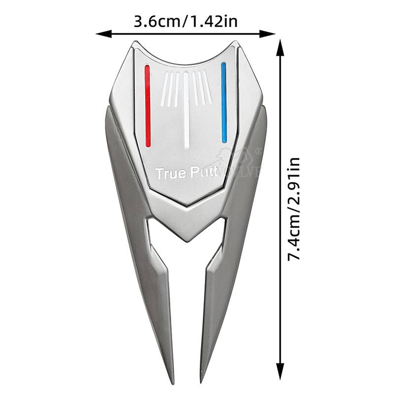 Golf fork fork, magnetic ball tags, club racks, repair lanes, purging foreskin