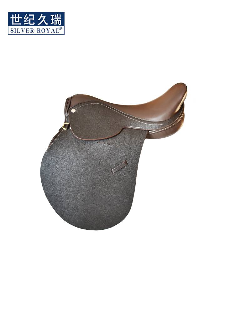 Silverroyal all -leather horse ball pompee sports horse saddle horse ball performance saddle saddling