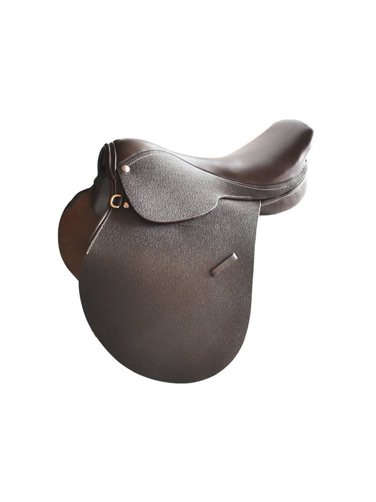 Silverroyal all -leather horse ball pompee sports horse saddle horse ball performance saddle saddling