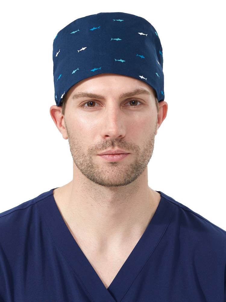Du Mi Lan Surgery Hat Female Cotton Cotton Nurse Round Hat Special hat Divine Hat Work Hat Men's Men's Castic Hat