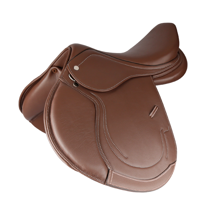 Cavassion-COM British saddle (double-layer cowhide attachment) Comprehensive saddle of Mochma 8202029