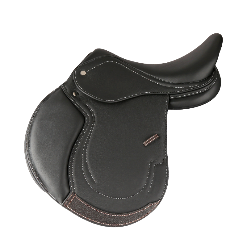 Cavassion-COM British saddle (double-layer cowhide attachment) Comprehensive saddle of Mochma 8202029