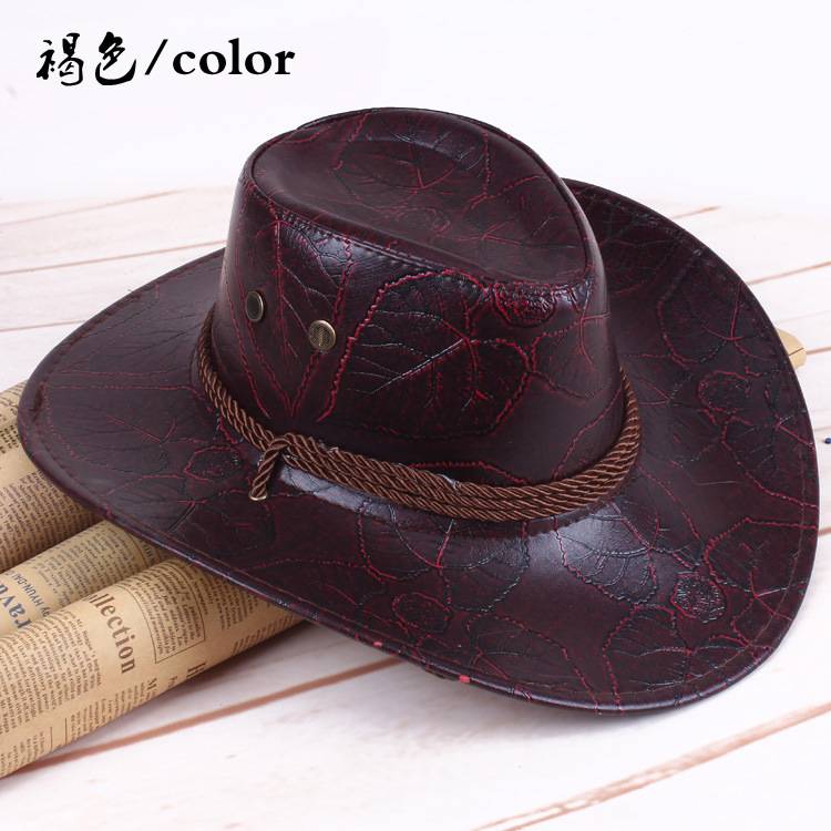 2023 Summer American Western Western Dalo Divine Cowboy Hat Modern Knight Hat Outdoor Hat Male Woman Bad Hat