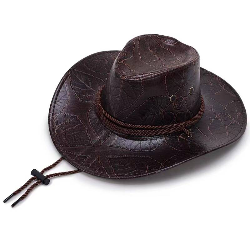 2023 Summer American Western Western Dalo Divine Cowboy Hat Modern Knight Hat Outdoor Hat Male Woman Bad Hat