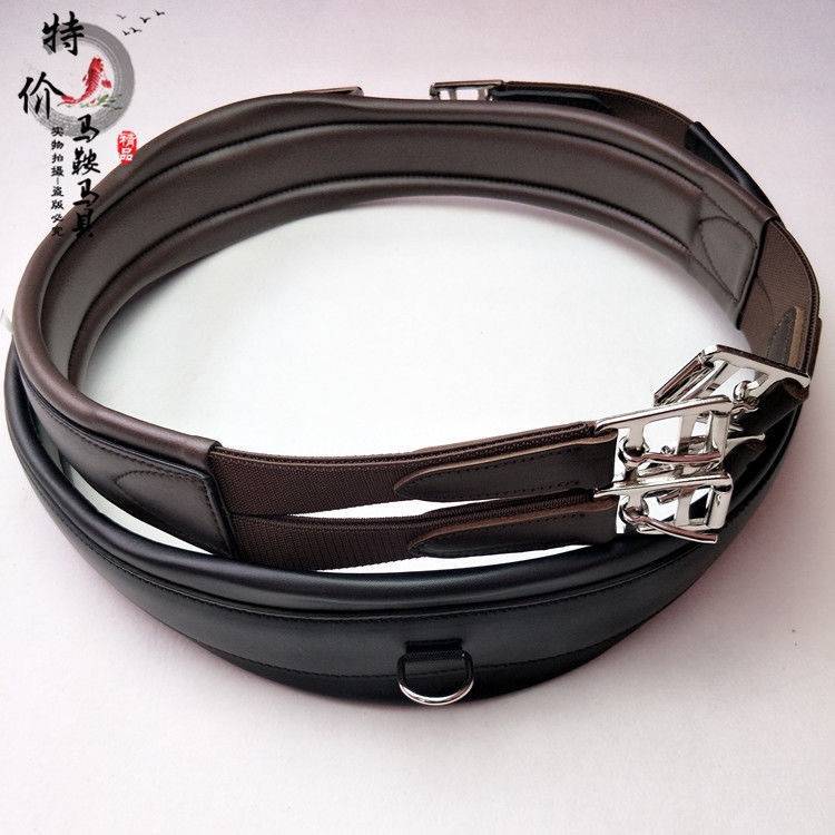 2024 new comprehensive saddle belt British saddle front belly belly comprehensive saddle -common leather belly horses horses