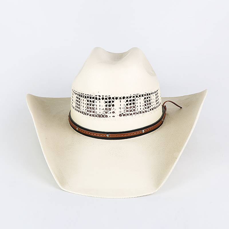 Imported Dallas Western denim hat canvas fixed classic Western equestrian hat knight hat micro defect