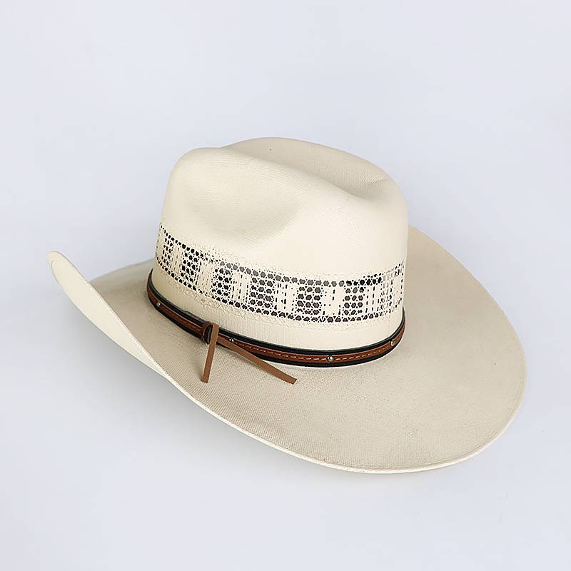 Imported Dallas Western denim hat canvas fixed classic Western equestrian hat knight hat micro defect