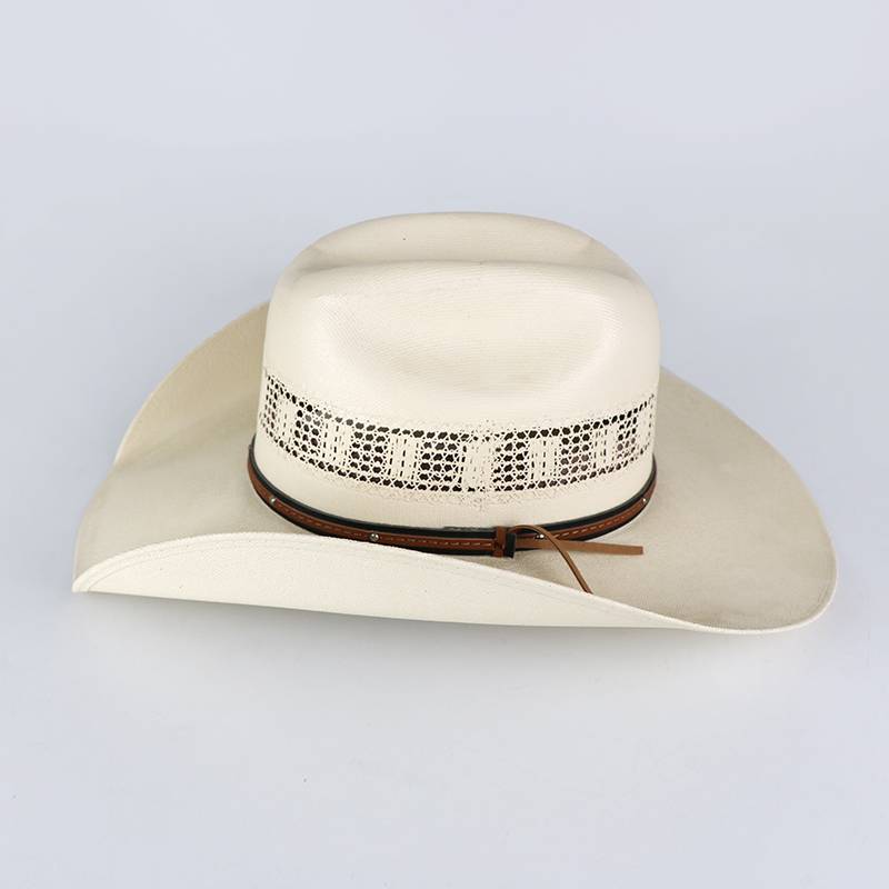 Imported Dallas Western denim hat canvas fixed classic Western equestrian hat knight hat micro defect