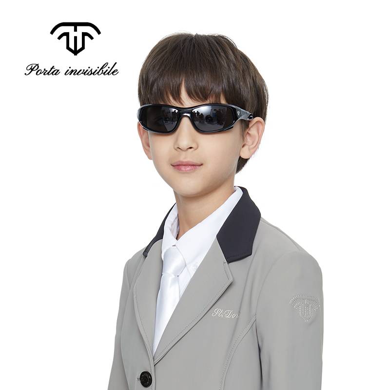 Italian St.Denis Children's Anti -UV Equestrian Horse Riding Sports Glasses Mustard 942