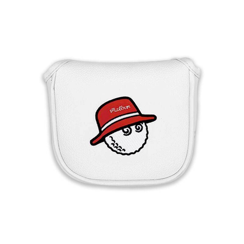 White square bull horn pole