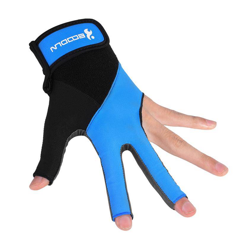 Billiards Billiards Gloves Three -Finger Delite Professional Snooker Training Cold Accessories Candidate