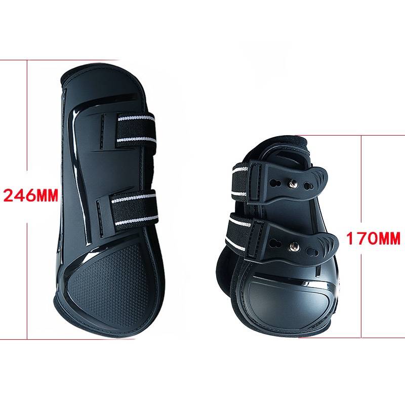 PU-BED-UP PU-SHELL + THICK-SCUBA PAD TO PROTECT HORSE-LEGGED HORSE-PONY PROP