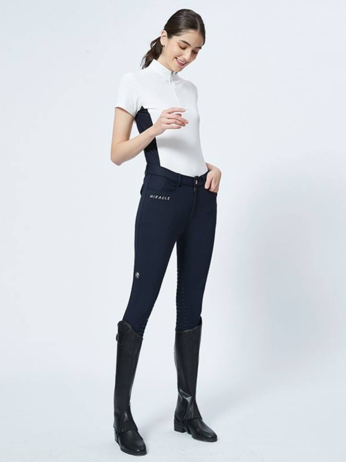 Silicone riding pants pants pants spring and summer models of horse horsema pants training competition pants pants ride to pretend to be female
