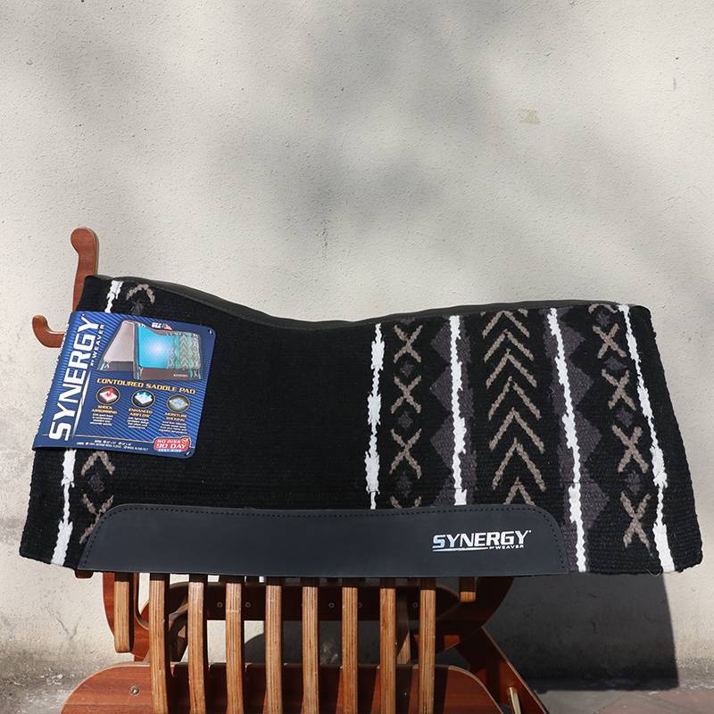 Black high-level sweatbox wool