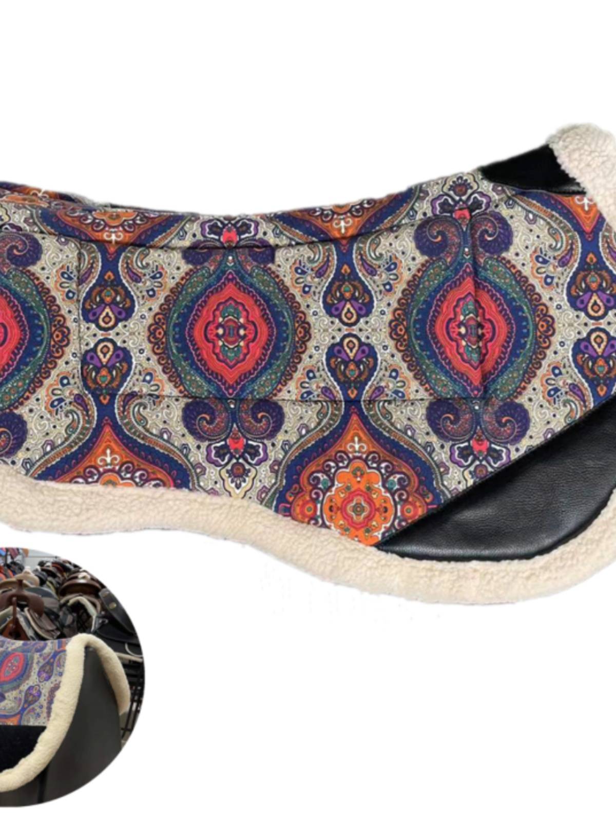 Western saddle pads thicken with tweezers and tweezers strong and long-lasting shoulder grinders