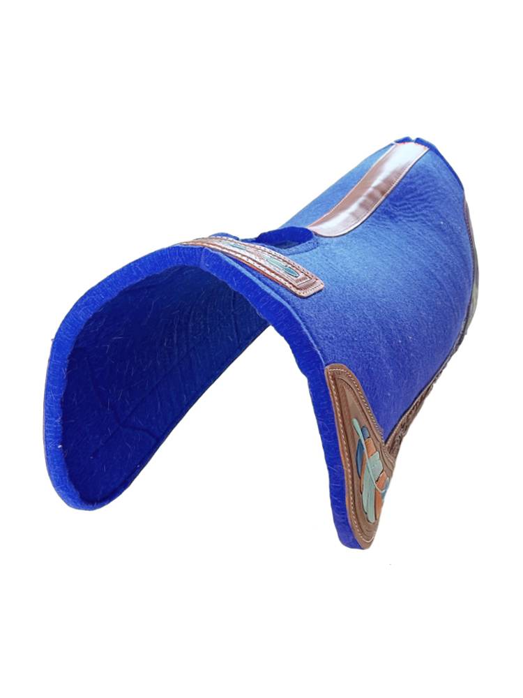 Century Jiurui Western Saddle Cushion Sweat Cushion Cushion Saddle Cushion Black Texture Cushion Cushion Crystal Anti -Horse Back