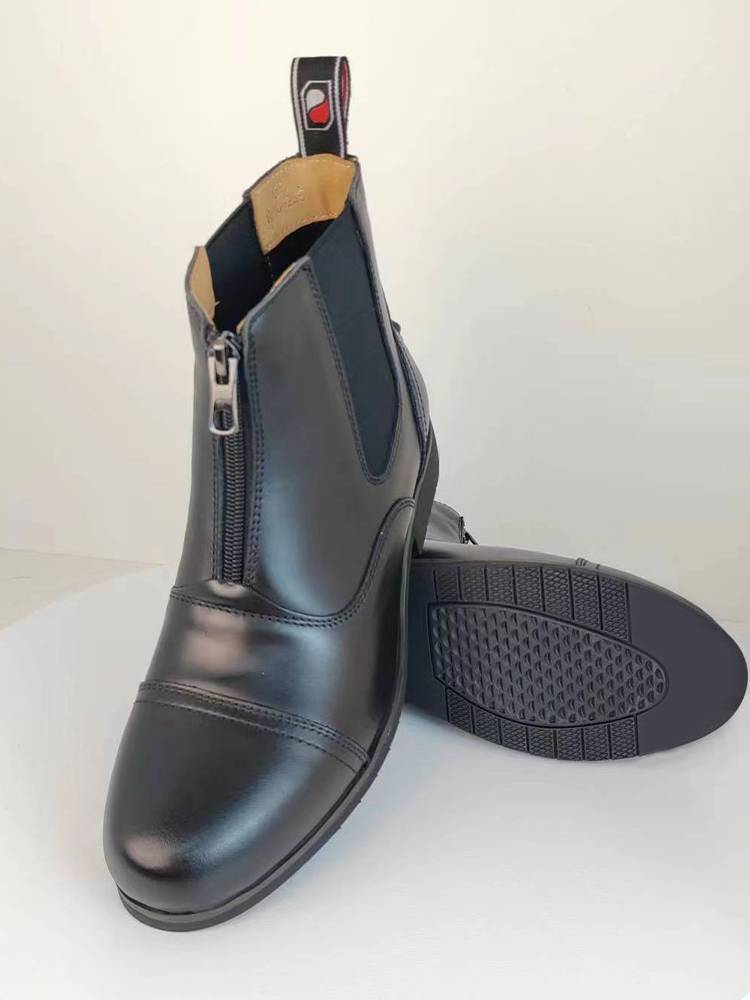 Cowhide Equestrian Boots Riding Boots Boots Children Adult Men and Women Harmony Shoes Anti -Stranged Horse Boots Stroke Boots leather