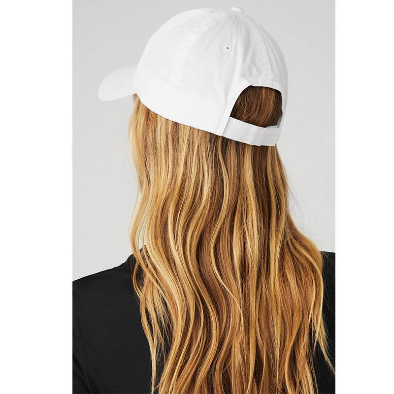 alo yoga baseball cap embroidery hard top hat men and women peaked cap