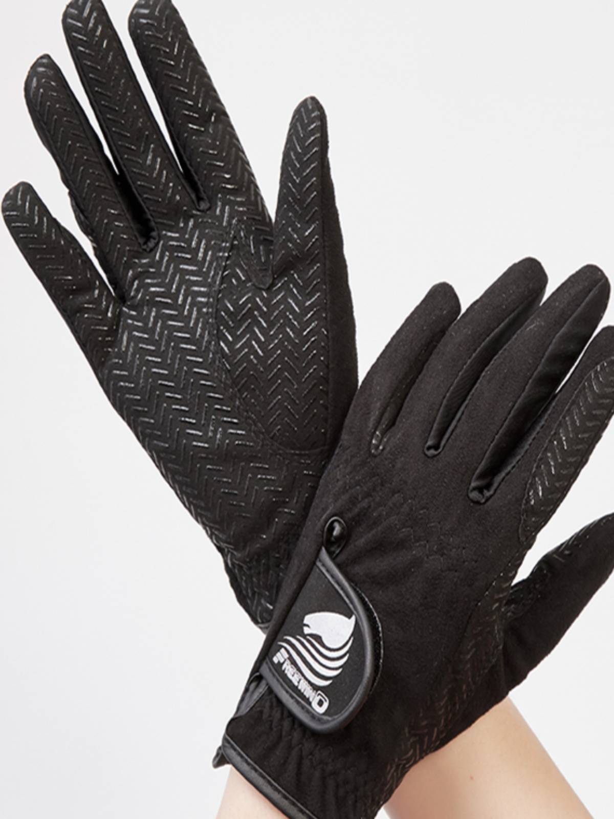 Silicone Equestrian Gloves Riding Gloves Anti -wear -resistant Slider Gloves Male Cavaliers White Gloves Female Riding Equipment