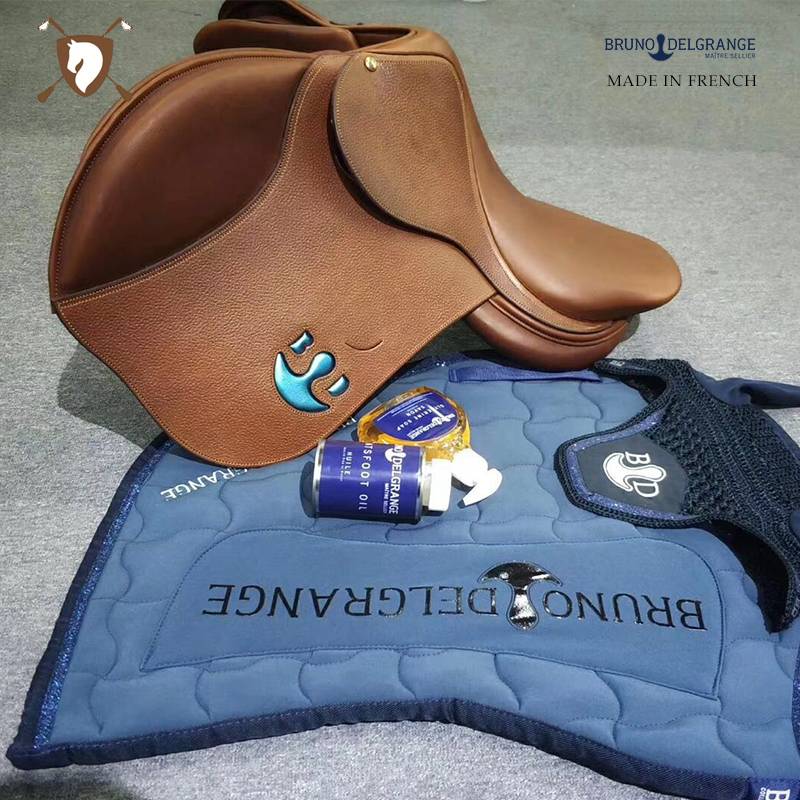 French imported BD saddle water cowhide disorder saddle -riding training special equestrian puppet products Paladin horse horses