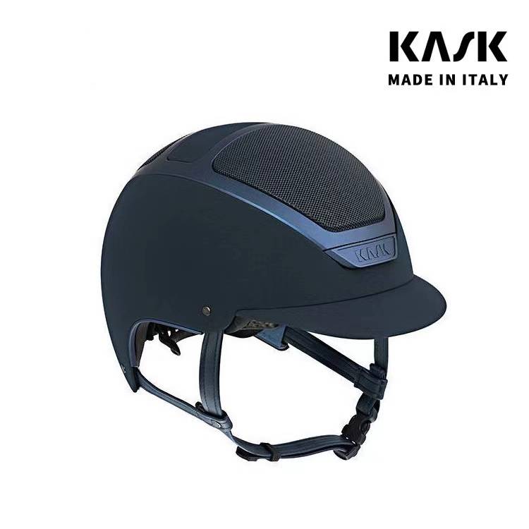 Kask Italian horses helmet Basic men's and women's obstacle dance roll race safety helmet dark blue