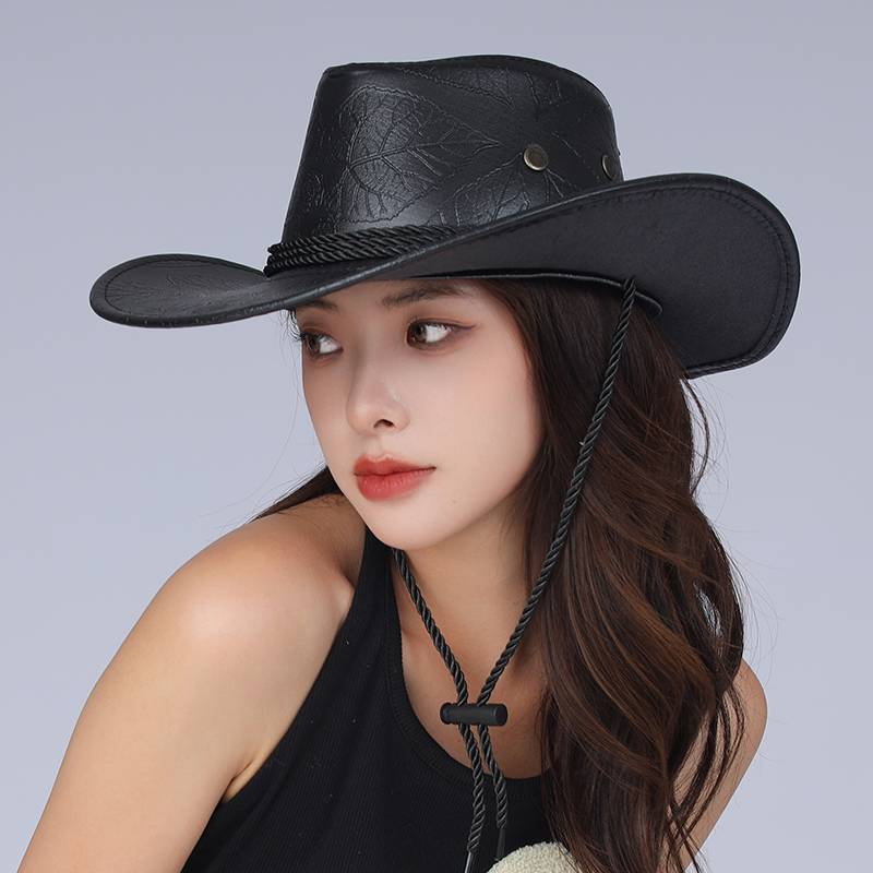 the western cowboy hat lady, the high-range hat, the knight of the spring and autumn