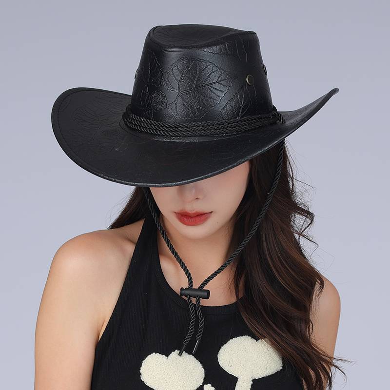 the western cowboy hat lady, the high-range hat, the knight of the spring and autumn