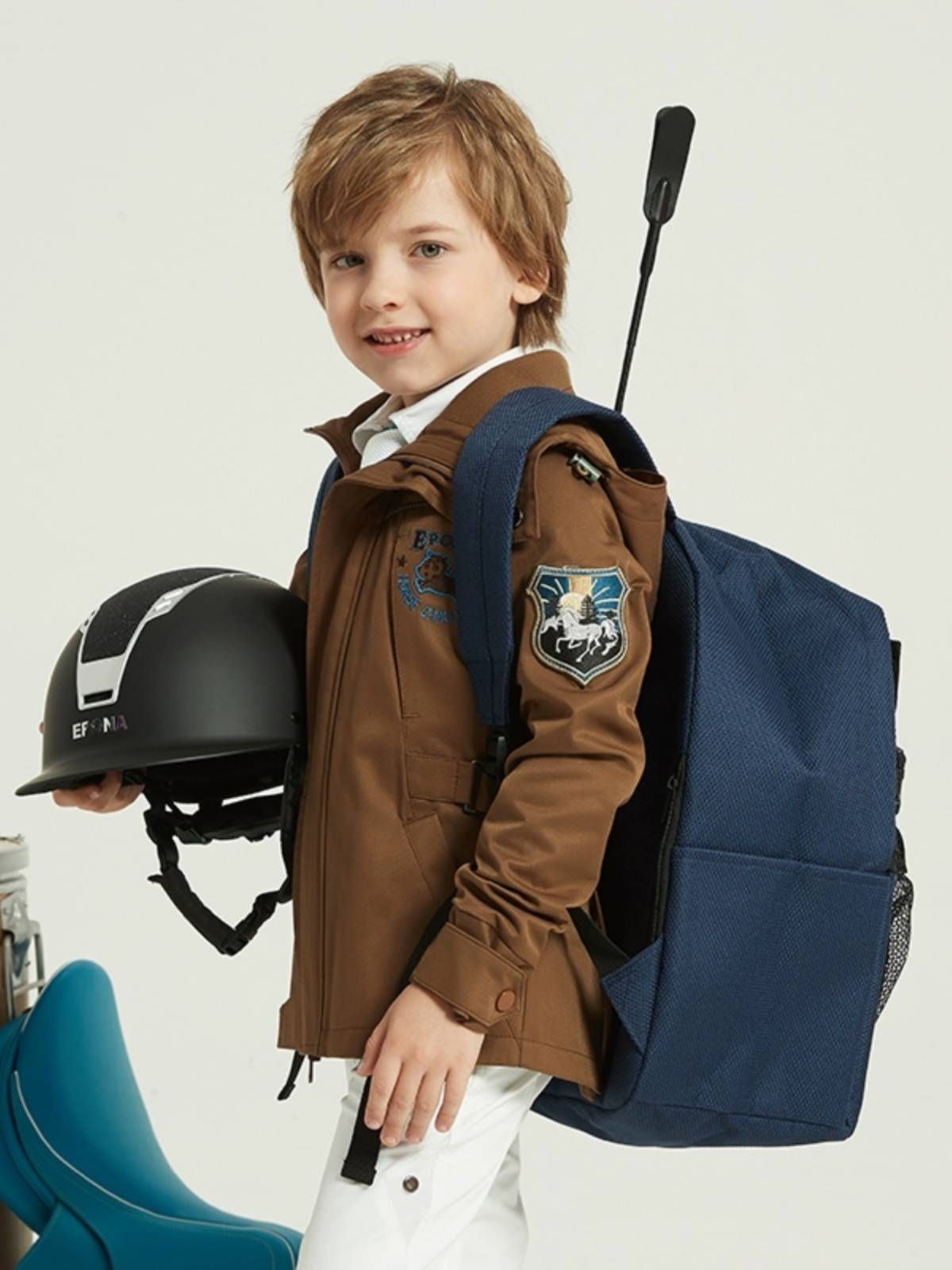 EPONA Children's Equestrian Back Back Backpack Horse Boot Boot Based on Equipment Pack Riding Horse Shoes Bags Package