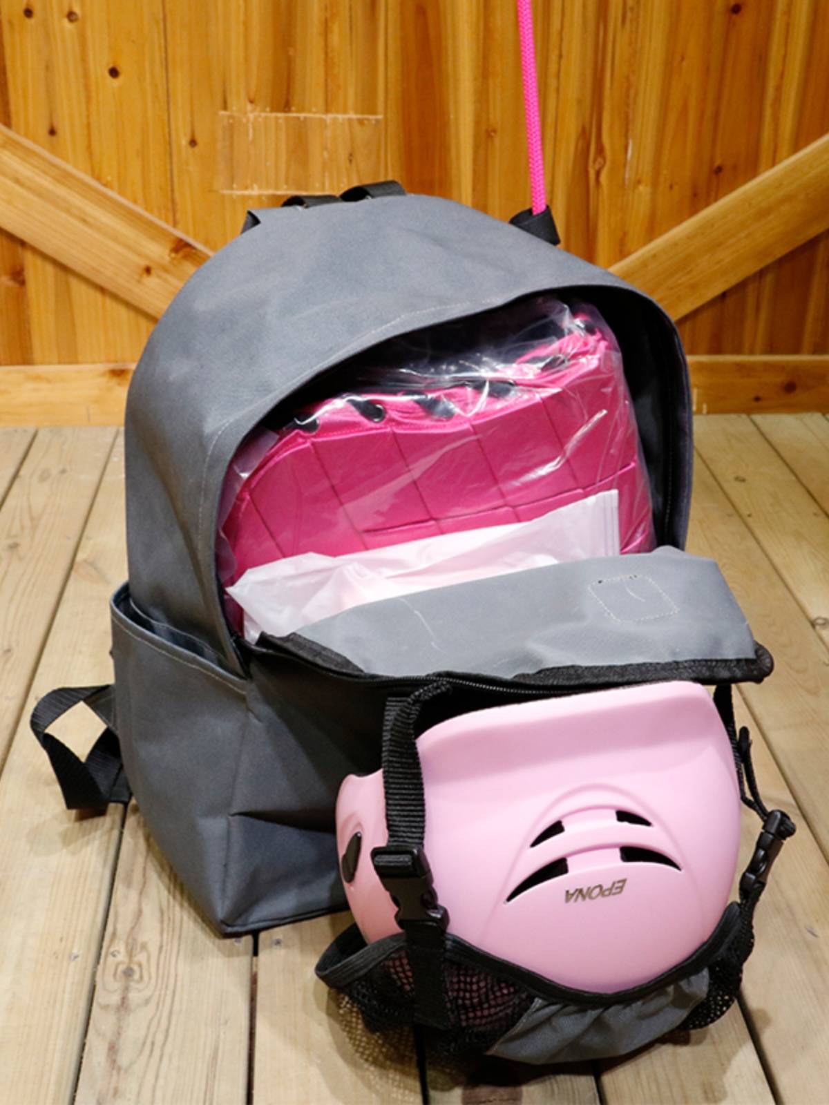 EPONA Children's Equestrian Back Back Backpack Horse Boot Boot Based on Equipment Pack Riding Horse Shoes Bags Package