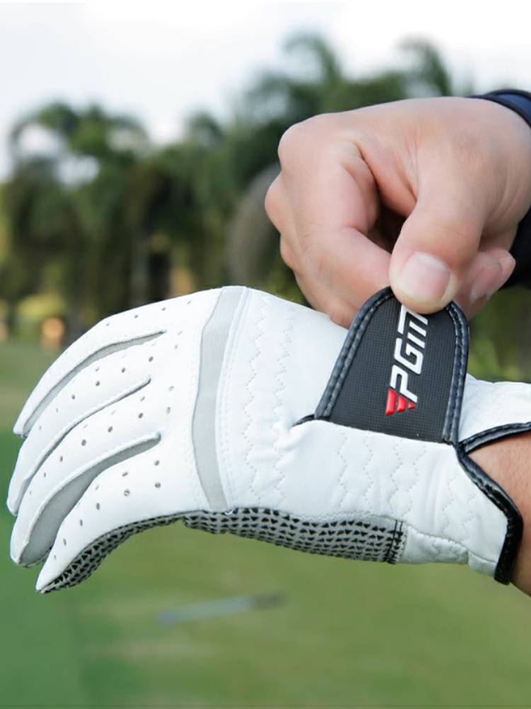 PGM golf glove male sheepskin gloves, anti -slip and wear -resistant summer breathable gloves left and right hands Golf supplies