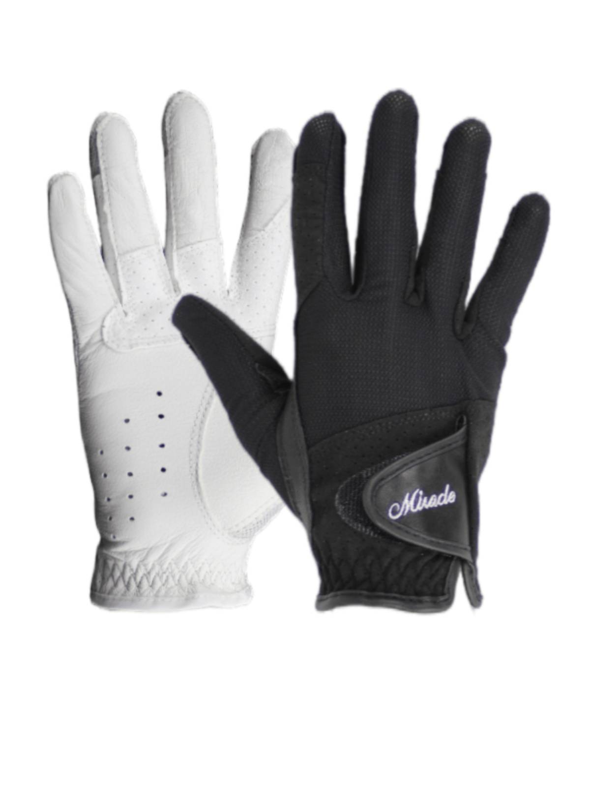 Pure leather hormone gloves summer network eye fabric sheep skid anti -abrasion anti -wear children's four seasons breathable anti -slip resistance