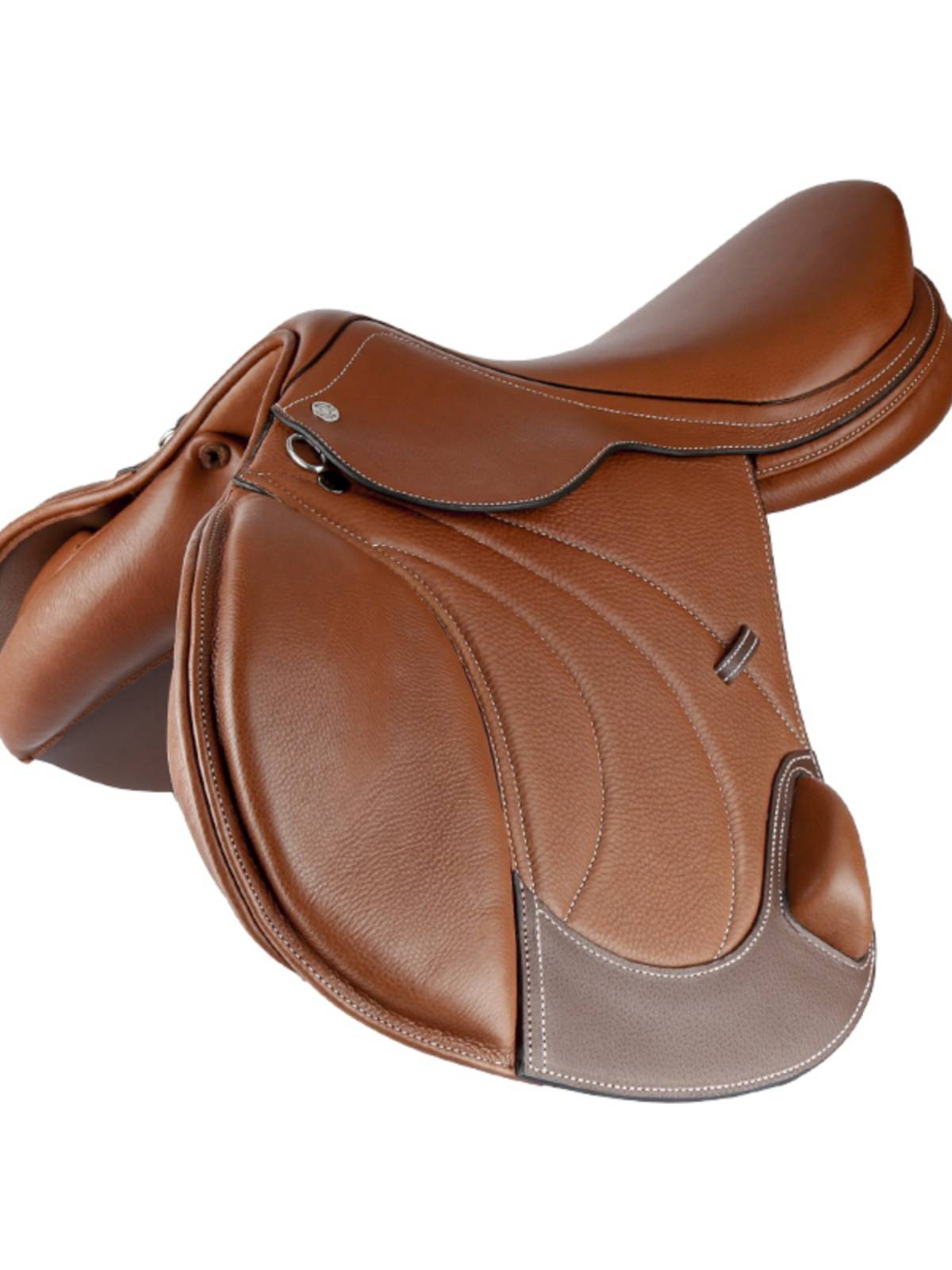 WE double -layer cowhide disorders saddle British saddling black brown Momo horses 8202021