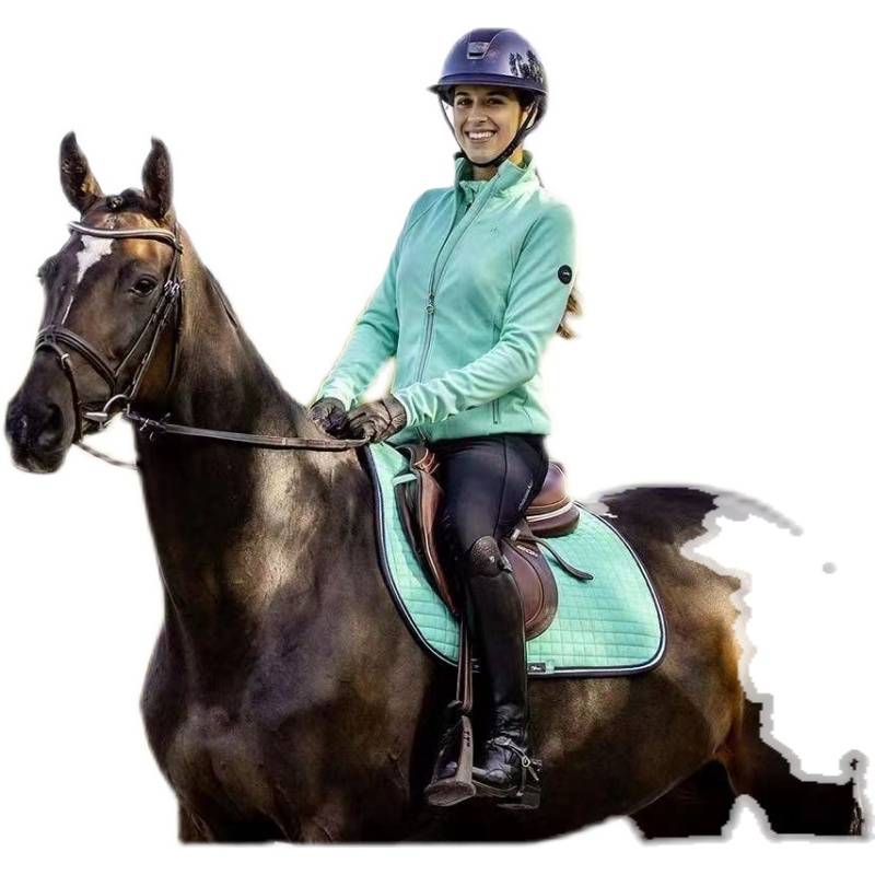 European brand saddle pads, horse sweat pads, shock -proof anti -slip, water absorption and sweat -absorbent inner horse back pad equestrian summer sweat pad