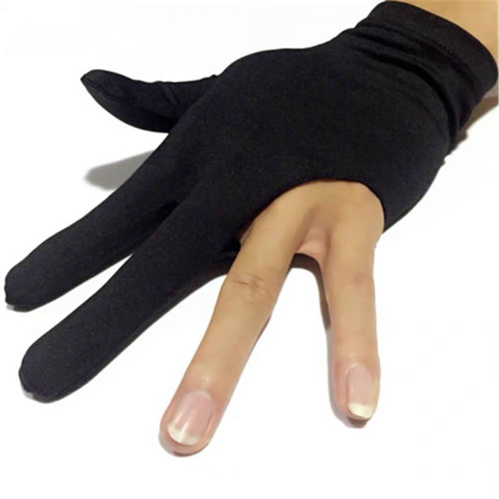 One black ball room glove