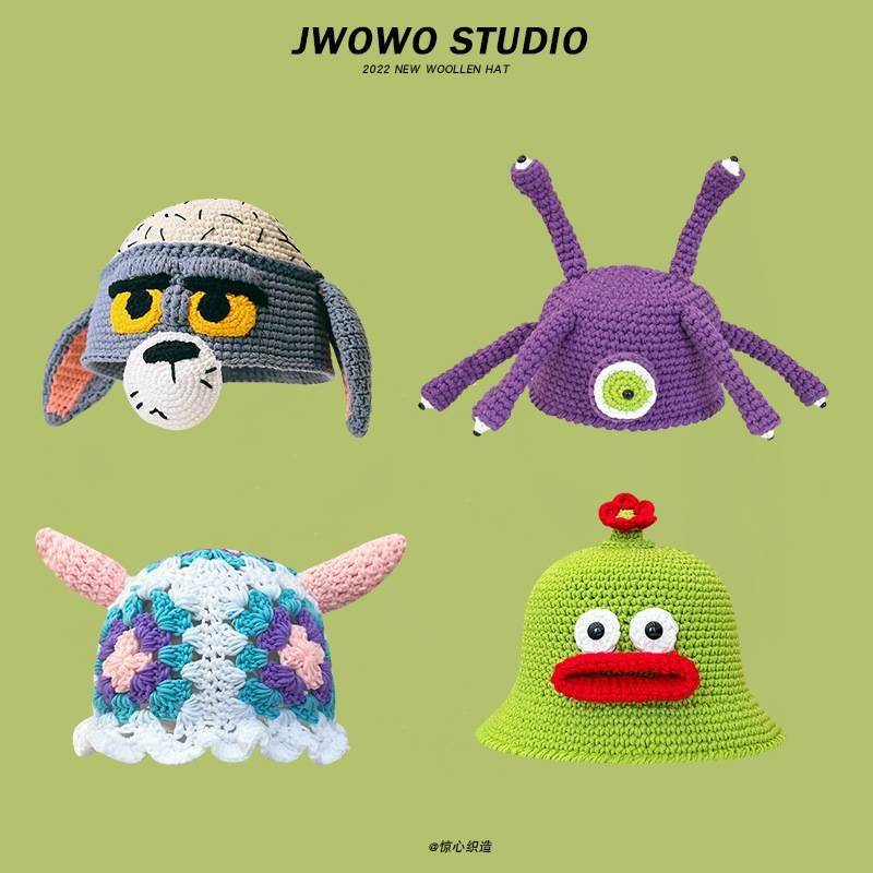 Harman Katon hat decorative Liuli four -generation three -generation custom hat decoration handmade personality creative