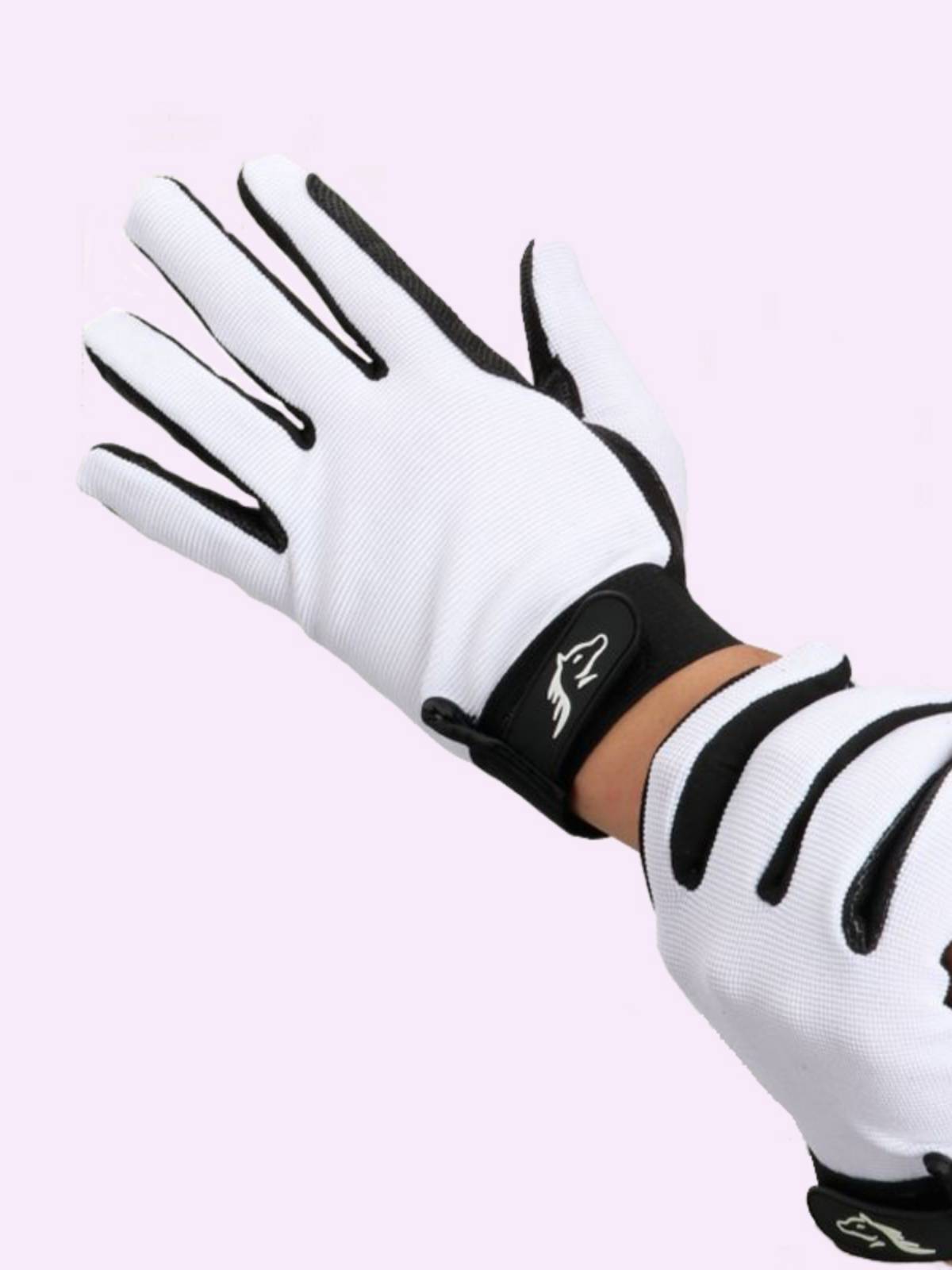 Silicone Equestrian Gloves Adult Horse Riding Training Competition Horse Glove Gloves Male Anti -Slide Gloves Anti -grinding Gloves