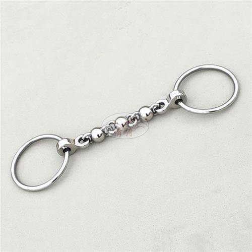 British -style iron mouth horses horses stainless steel silicon bronze horse chewing seeds, saddling water, reins equipment