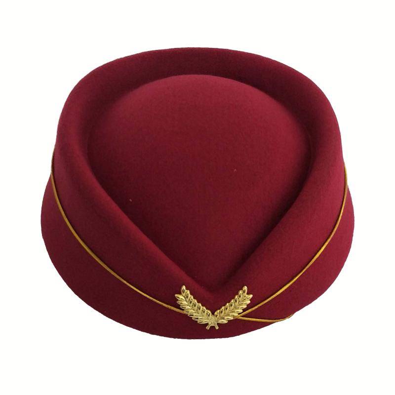 Free shipping Breda hat female etiquette stewardess team performance hat flight attendant uniform school student hat