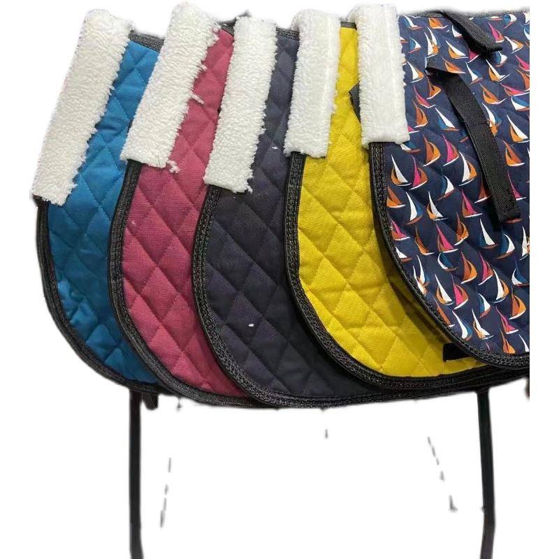 New saddle cushion equestrian supplies comprehensive saddle cushion pad tourist saddling saddle accessories sweat thickened saddles